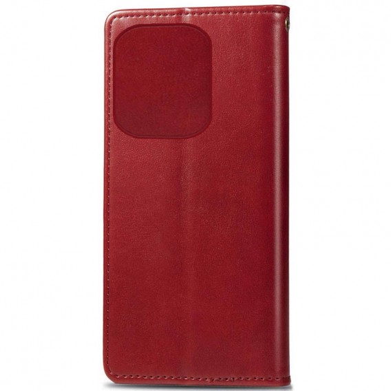 Шкіряний чохол-книжка GETMAN Gallant (PU) для TECNO Spark 10 Червоний