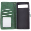 Шкіряний чохол-книжка GETMAN Gallant (PU) для Google Pixel 6 Зелений