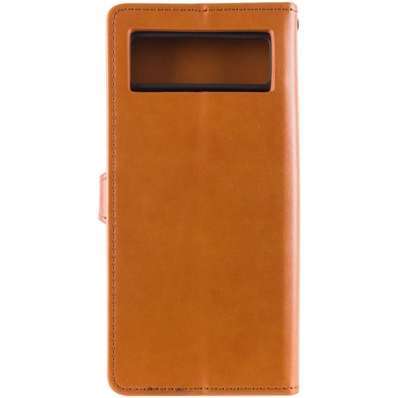 Шкіряний чохол-книжка GETMAN Gallant (PU) для Google Pixel 6 Коричневий