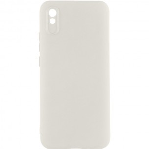 Чохол Silicone Cover Lakshmi Full Camera (AAA) для Xiaomi Redmi 9A Білий / White