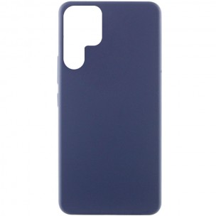 Чехол Silicone Cover Lakshmi (AAA) для Samsung Galaxy S22 Ultra Темно-синий / Midnight blue