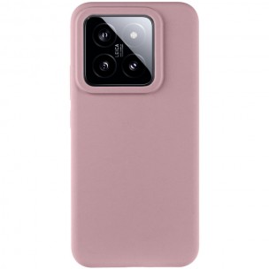 Чохол Silicone Cover Lakshmi (AAA) для Xiaomi 14 Pro Рожевий / Pink Sand