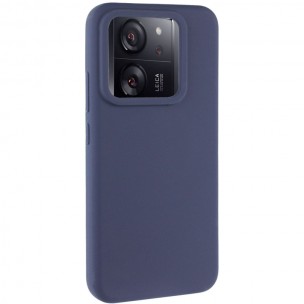 Чехол Silicone Cover Lakshmi (AAA) для Xiaomi 13T / 13T Pro Темно-синий / Midnight blue