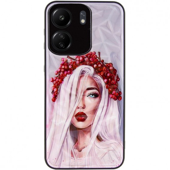 TPU+PC чохол Prisma Ladies для Xiaomi Redmi 13C / Poco C65 Ukrainian Girl