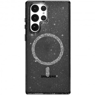 Чехол TPU Eclipse Sparkle (MagFit) для Samsung Galaxy S24 Ultra Black Чехол TPU Eclipse Sparkle (MagFit) для Samsung Galaxy S24 Ultra Black
