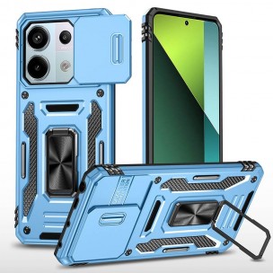 Ударостійкий чохол Camshield Army Ring для Xiaomi Poco X6 / Note 13 Pro 5G Блакитний / Light Blue Ударостійкий чохол Camshield Army Ring для Xiaomi Poco X6 / Note 13 Pro 5G Блакитний / Light Blue