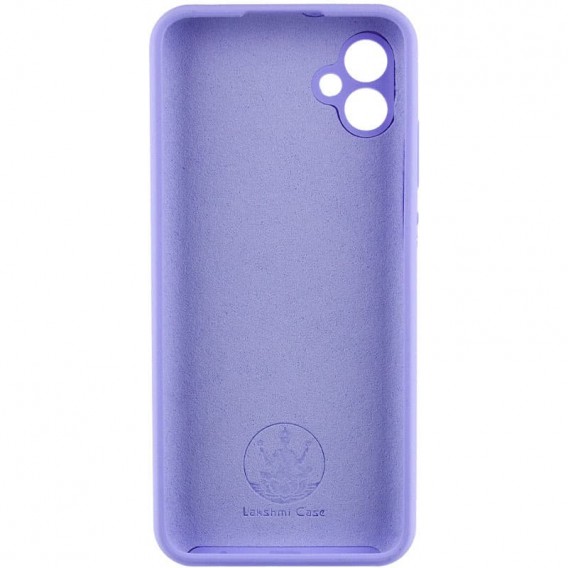 Чохол Silicone Cover Lakshmi Full Camera (AA) для Samsung Galaxy A05 Бузковий / Dasheen