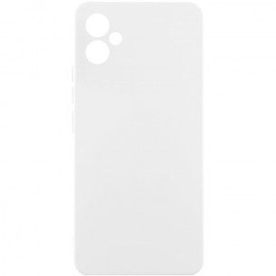 Чехол Silicone Cover Lakshmi Full Camera (AA) для Samsung Galaxy A05 Белый / White
