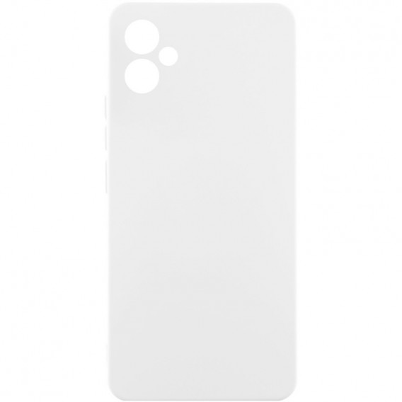 Чохол Silicone Cover Lakshmi Full Camera (AA) для Samsung Galaxy A05 Білий / White