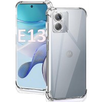 TPU чохол GETMAN Ease logo посилені кути Full Camera для Motorola Moto E13 Безбарвний (прозорий)