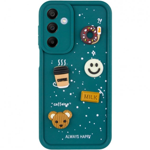 Чохол TPU Toys Case для Samsung Galaxy A15 4G/5G Pine Green / Always Happy