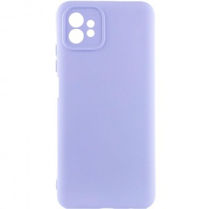 Чохол TPU GETMAN Liquid Silk Full Camera для Motorola Moto G32 Бузковий / Light purple Чохол TPU GETMAN Liquid Silk Full Camera для Motorola Moto G32 Бузковий / Light purple