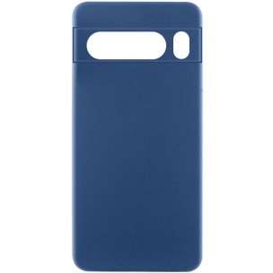 Чохол Silicone Cover Lakshmi Full Camera (AA) для Google Pixel 8 Pro Синій / Navy Blue