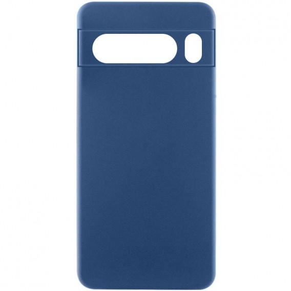 Чохол Silicone Cover Lakshmi Full Camera (AA) для Google Pixel 8 Pro Синій / Navy Blue