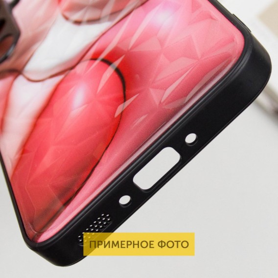 TPU+PC чехол Prisma BubbleGum для Xiaomi Redmi 13C / Poco C65 3D Pink