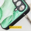 TPU+PC чехол Prisma BubbleGum для Xiaomi Redmi 13C / Poco C65 3D Green