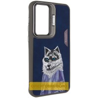 TPU+PC чохол Friends для Xiaomi Poco X6 / Note 13 Pro 5G Blue Wolf