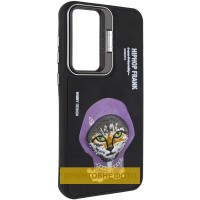 TPU+PC чохол Friends для Xiaomi Poco X6 / Note 13 Pro 5G Black Cat