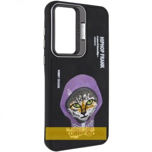 TPU+PC чохол Friends для Xiaomi Poco X6 / Note 13 Pro 5G Black Cat