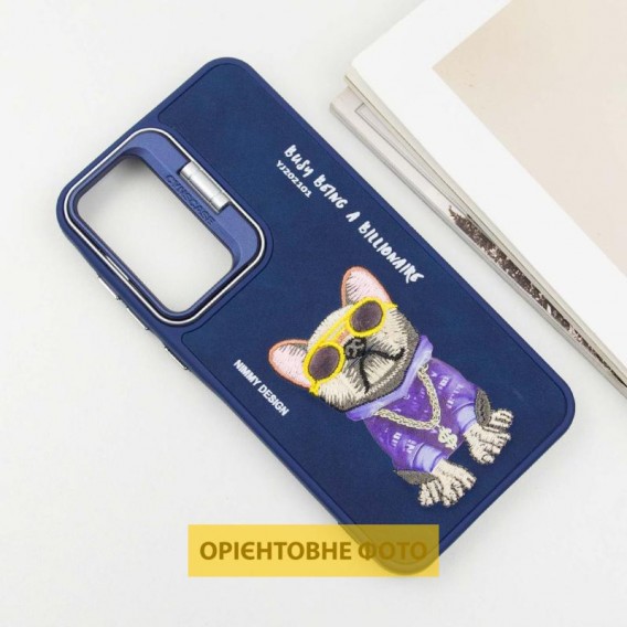 TPU+PC чехол Friends для Xiaomi Poco X6 / Note 13 Pro 5G Blue Dog