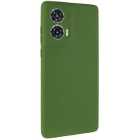 Чохол Silicone Cover Lakshmi Full Camera (AA) для Motorola Edge 50 Зелений / Dark green
