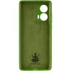 Чохол Silicone Cover Lakshmi Full Camera (AA) для Motorola Edge 50 Зелений / Dark green