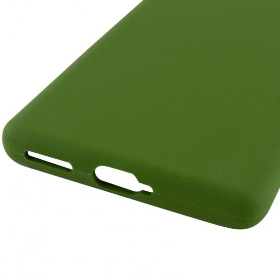 Чохол Silicone Cover Lakshmi Full Camera (AA) для Motorola Edge 50 Зелений / Dark green