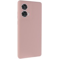 Чохол Silicone Cover Lakshmi Full Camera (AA) для Motorola Edge 50 Рожевий / Pink Sand