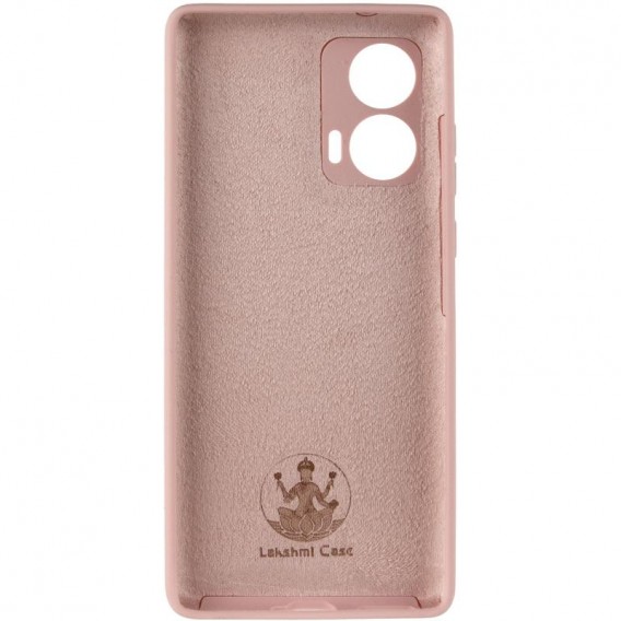 Чохол Silicone Cover Lakshmi Full Camera (AA) для Motorola Edge 50 Рожевий / Pink Sand