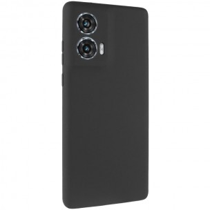 Чехол Silicone Cover Lakshmi Full Camera (AA) для Motorola Edge 50 Черный / Black