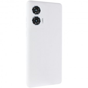 Чехол Silicone Cover Lakshmi Full Camera (AA) для Motorola Edge 50 Белый / White