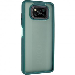 Чохол TPU+PC Lyon Frosted для Xiaomi Poco X3 NFC / Poco X3 Pro Green Чохол TPU+PC Lyon Frosted для Xiaomi Poco X3 NFC / Poco X3 Pro Green