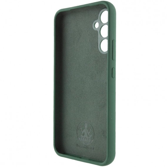 Чохол Silicone Cover Lakshmi Full Camera (AAA) для Samsung Galaxy S25+ Зелений / Cyprus Green