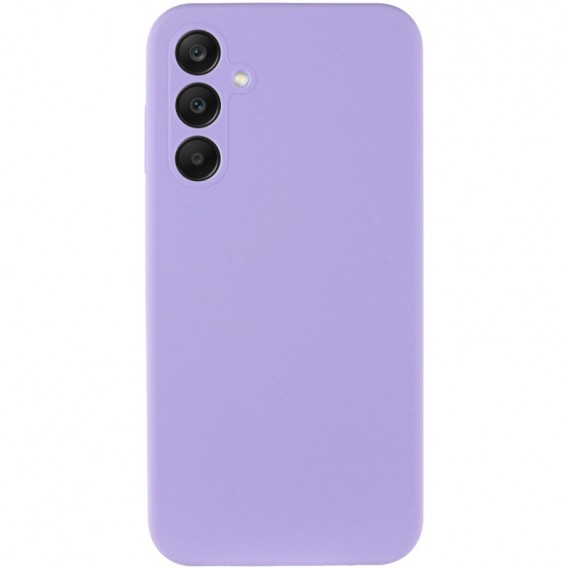Чохол Silicone Cover Lakshmi Full Camera (AAA) для Samsung Galaxy S25+ Бузковий / Dasheen