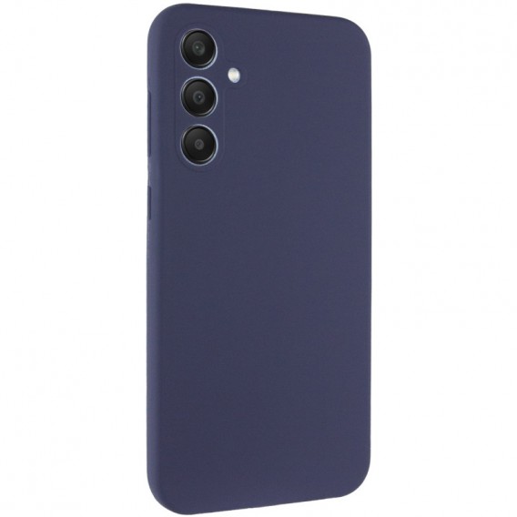 Чохол Silicone Cover Lakshmi Full Camera (AAA) для Samsung Galaxy S25+ Темно-синій / Midnight blue