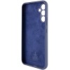 Чохол Silicone Cover Lakshmi Full Camera (AAA) для Samsung Galaxy S25+ Темно-синій / Midnight blue