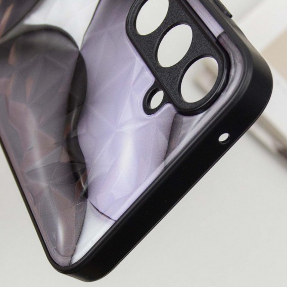 TPU+PC чохол Prisma BubbleGum для Samsung Galaxy A36 5G 3D Grey