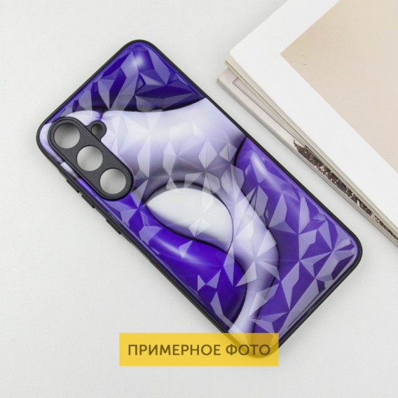 TPU+PC чохол Prisma BubbleGum для Xiaomi Poco X6 / Note 13 Pro 5G 3D Blue