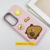 Чохол TPU Leather Toys для Xiaomi Redmi 14C / Redmi A4 / Poco C75 Capybara / Pink