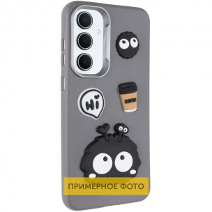Чохол TPU Leather Toys для Xiaomi Redmi 14C / Redmi A4 / Poco C75 Monster / Grey