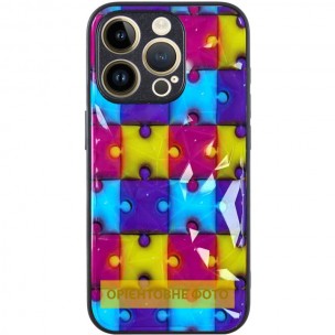 TPU+PC чехол Prisma Fluffie для Xiaomi Redmi Note 14 5G Puzzle