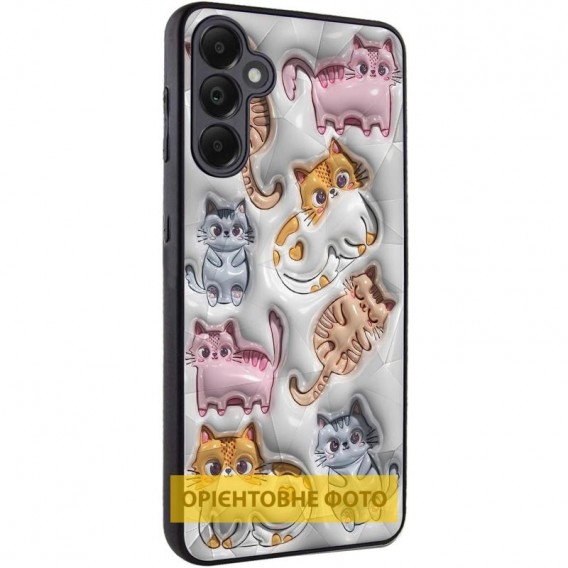 TPU+PC чохол Prisma Fluffie для Xiaomi Redmi Note 14 5G Kittens
