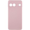 Чохол TPU GETMAN Liquid Silk Full Camera для Google Pixel 7 Рожевий / Pink Sand