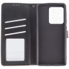 Шкіряний чохол-книжка GETMAN Gallant (PU) для Motorola Moto G75 5G Чорний