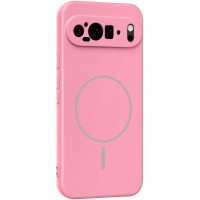 Чохол Silicone Cover Lakshmi Full Camera (AA) with MagFit для Google Pixel 9 Pro XL Рожевий / Light pink