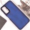 Чохол TPU+PC Lyon Frosted для Motorola Edge 50 Fusion / G85 Navy Blue