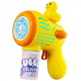 Пистолет с мыльными пузырями H045 Duckling + bottle 50ml Yellow