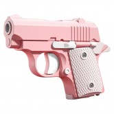 Детский игрушечный пистолет-антистресс Pink / White Детский игрушечный пистолет-антистресс Pink / White