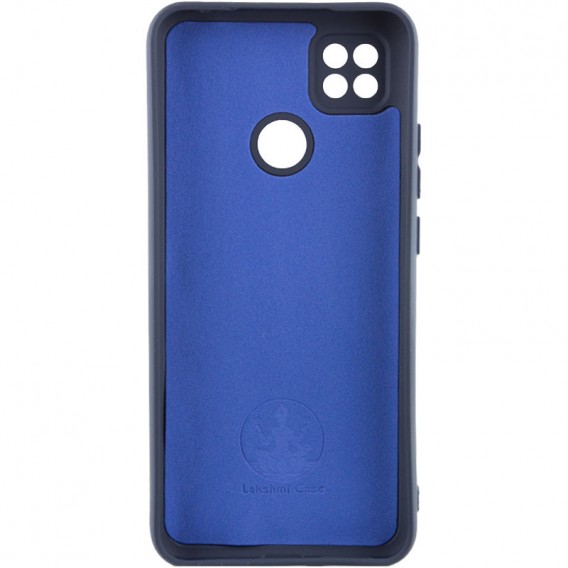Чохол Silicone Cover Lakshmi Full Camera (AAA) для Xiaomi Redmi 10A Темно-синій / Midnight blue