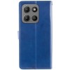 Шкіряний чохол-книжка GETMAN Gallant (PU) для Motorola Moto G15 4G Синій